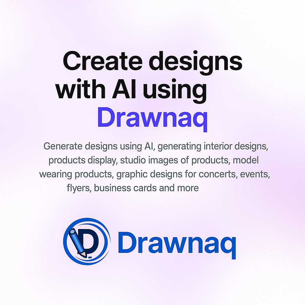 Drawnaq - AI-Powered Design Platform logo